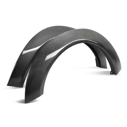 2018–23 Dodge Challenger Widebody carbon fiber front fender flares