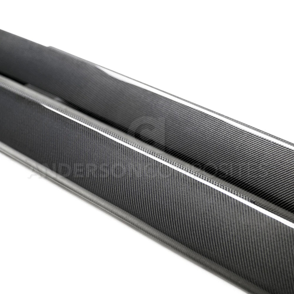 Carbon fiber Challenger Widebody rocker panel, second view