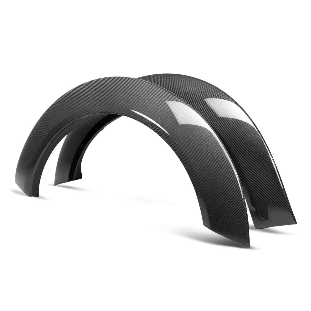 Anderson Composites carbon fiber rear fender flares for 2018–23 Dodge Challenger Widebody