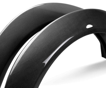 Anderson Composites carbon fiber front fender flares, view 3