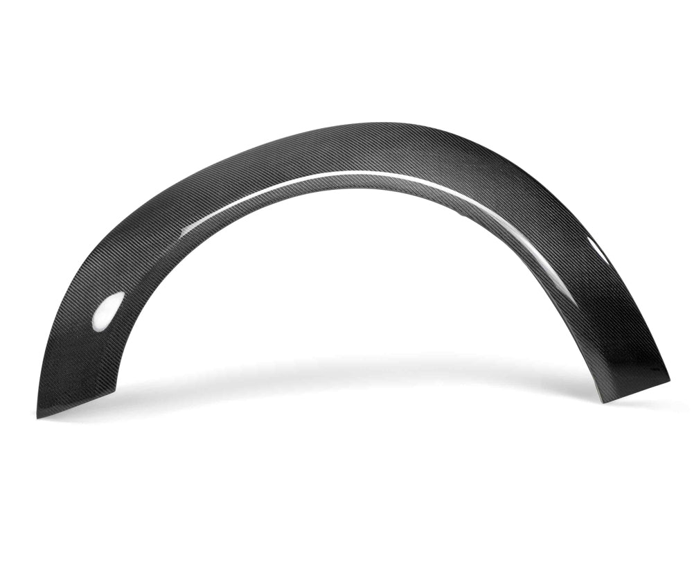 Anderson Composites carbon fiber front fender flares, view 2
