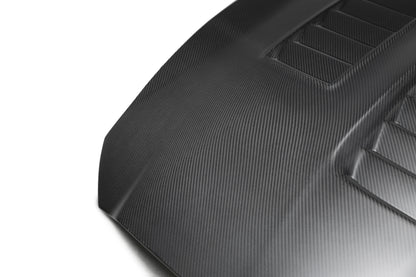 2015-20 Ford Mustang Shelby GT350/GT350R Type-CR Dry Carbon Fiber Hood