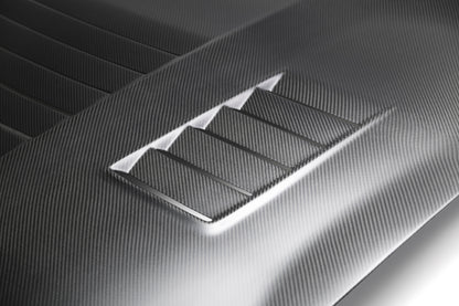 2015-20 Ford Mustang Shelby GT350/GT350R Type-CR Dry Carbon Fiber Hood